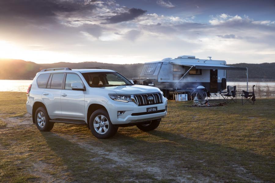  Toyota Land Cruiser Prado GXL (150) 2017 года  (AU) (фото 4 из 11)
